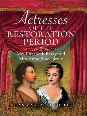 cover image of Actresses of the Restoration Period